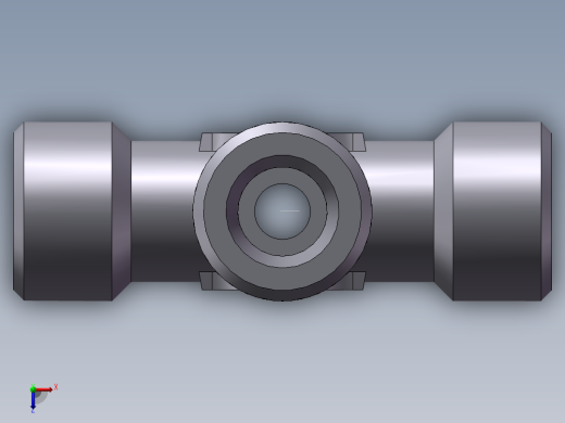 XC+XD 四通接头、XD-16俯视缩略图