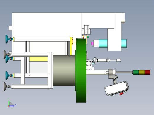 内六角钢印方案左视缩略图
