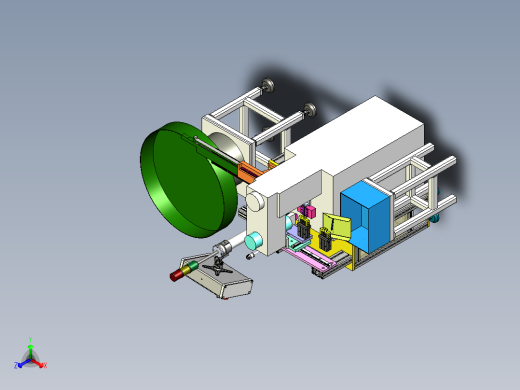内六角钢印方案正等轴测缩略图