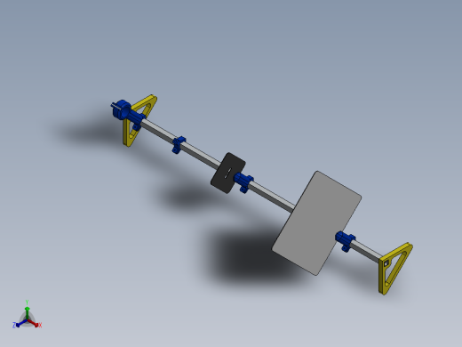 光学工作台正等轴测缩略图