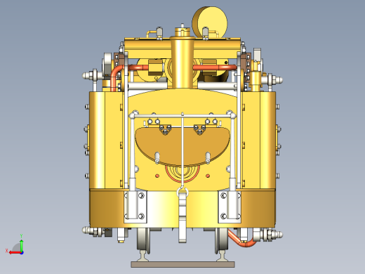 火车机车列车guinness-locomotive-1833-模型格式为 stp后视缩略图