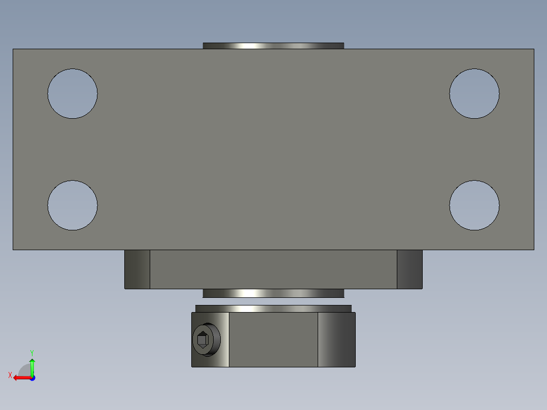 Poltech BK 15 轴台后视图