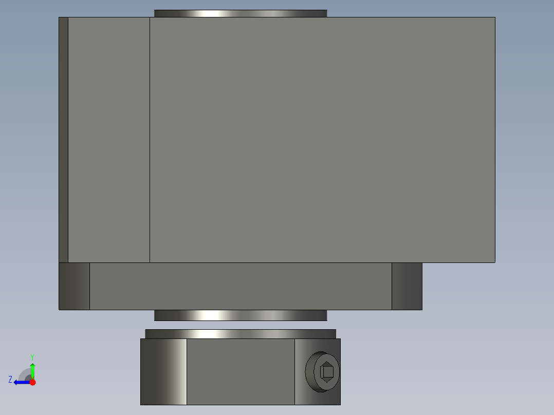 Poltech BK 15 轴台右视图