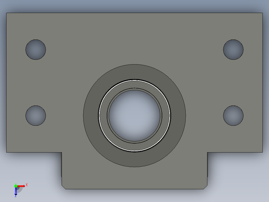 Poltech BK 15 轴台俯视图