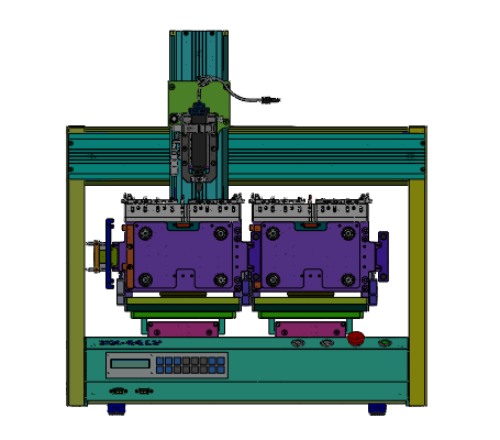 一套三轴桌上型自动点胶机图纸缩略图