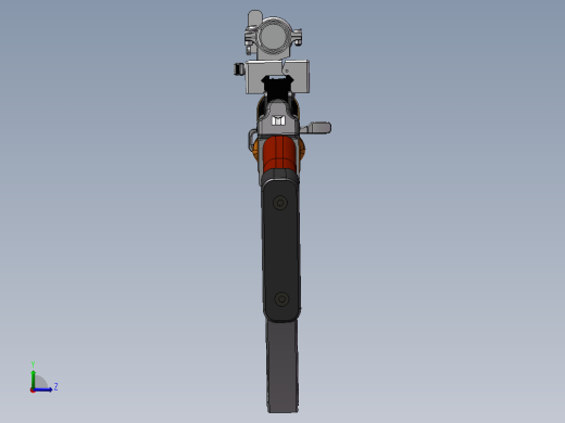 手枪左轮冲锋枪老式狙击步枪设计3D图纸kalashnikov-ak47nbq-1 2 STP SW UG X_T左视缩略图