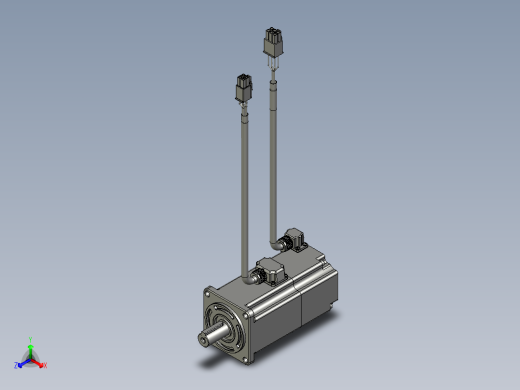 X2MH040A-B2LN54禾川伺服电机模型400W