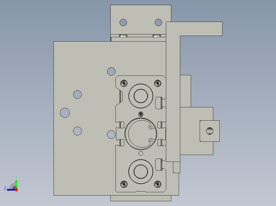 灯条举升定位装置--1右视图