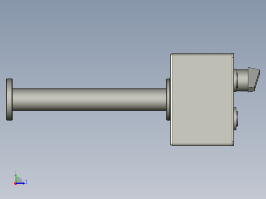 YWP200K4-09-09-00按钮盒组件(裁断贴胶)左视缩略图
