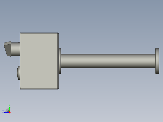 YWP200K4-09-09-00按钮盒组件(裁断贴胶)右视缩略图