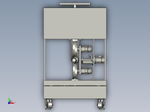 自动抛喂发球机训练器前视缩略图