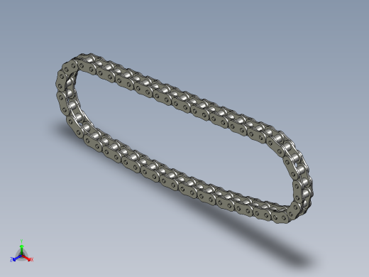 链条10A-21X21-29251正等轴测缩略图