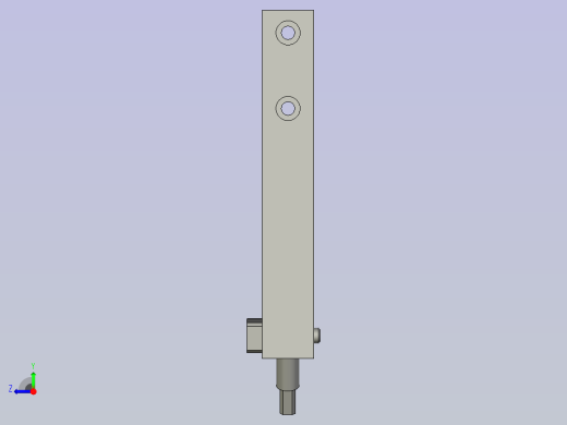 探头角度调节组件右视缩略图