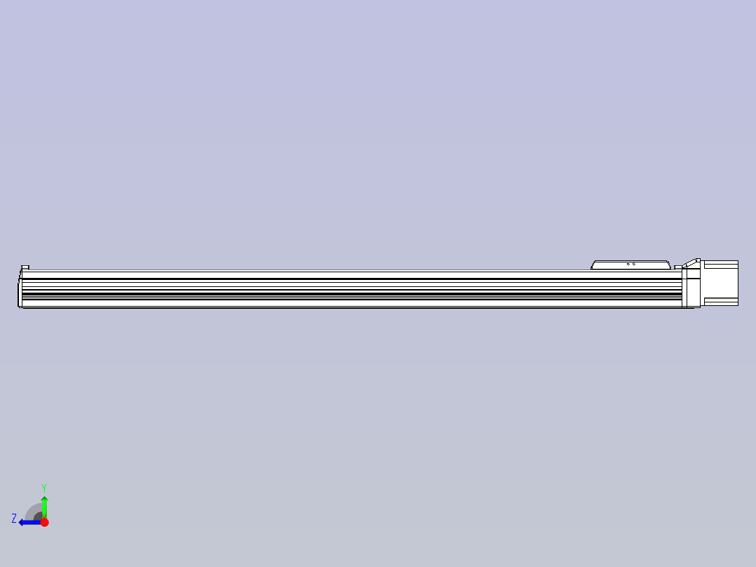 SMD65直连封闭式系列模组[SMD65-G-700L]右视图