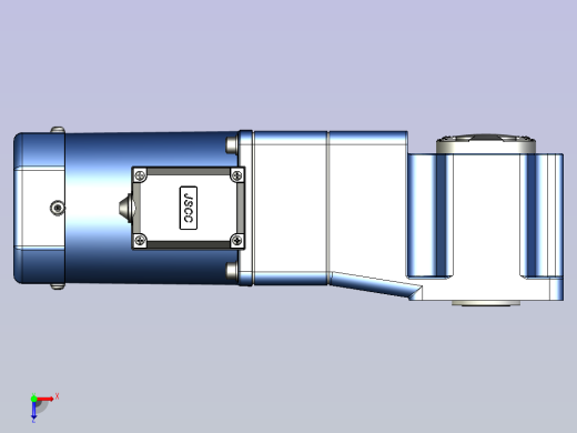 精研YR阻尼电机 90yr03-1800俯视缩略图