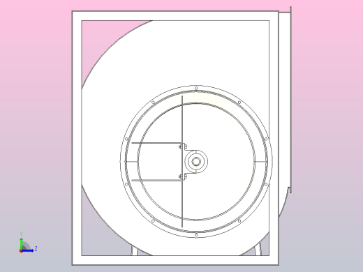 SYQS-C离心风机[SYQS-710C]左视缩略图