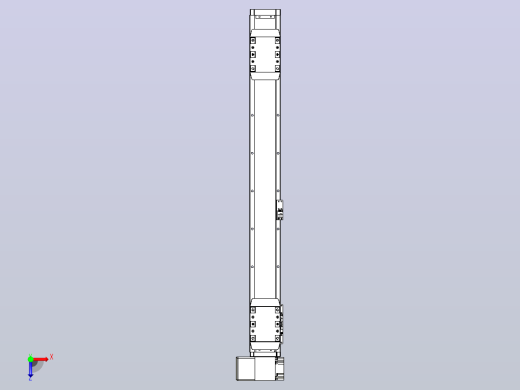 皮带直线轴双滑块型TPA-GCBS-80-P60-L275-LP-M20-N3俯视缩略图