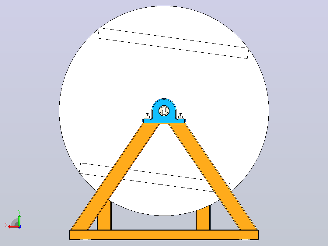 电缆卷绕机cable-winder-and-similar-1832-模型格式为 igs后视图