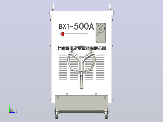 500型交流焊机左视缩略图