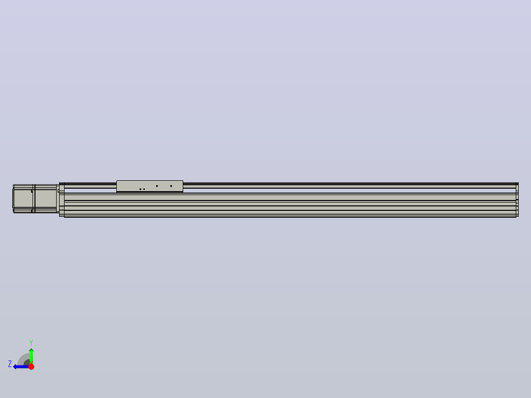 MT136BS半封闭丝杆滑台[MT136BS.L#.650.BC.P40.C3]右视图