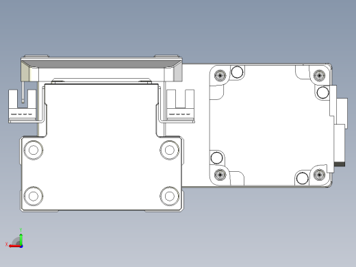 滚珠丝杠直线轴内置导轨TPA-GCR-80-1610C-L50-MR-M20-N3后视缩略图