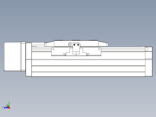 滚珠丝杠直线轴内置导轨TPA-GCR-80-1610C-L50-MR-M20-N3右视缩略图