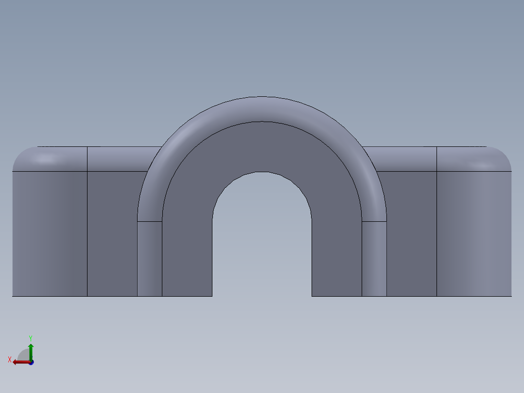RC Helicopter小飞机航模3D图纸 Solidwokrs设计后视图