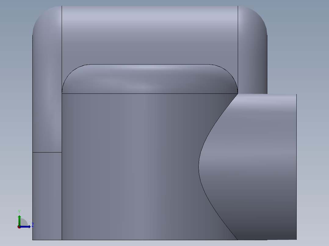 RC Helicopter小飞机航模3D图纸 Solidwokrs设计左视图