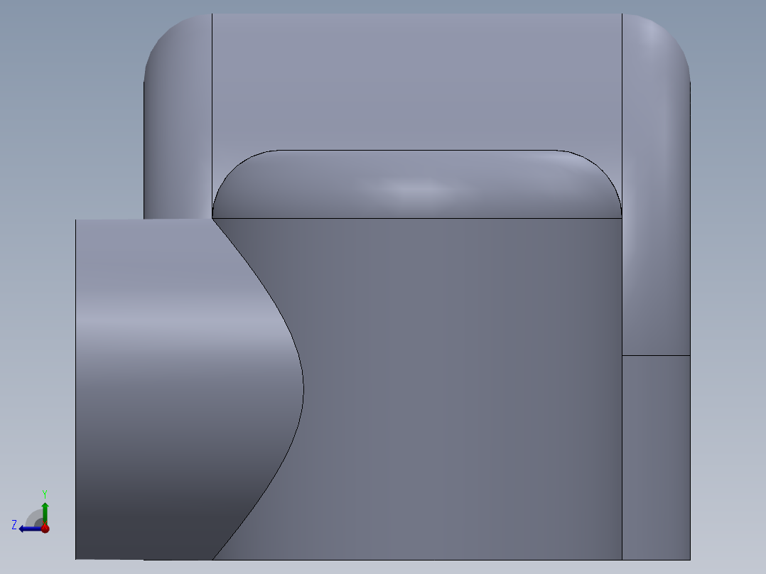 RC Helicopter小飞机航模3D图纸 Solidwokrs设计右视图