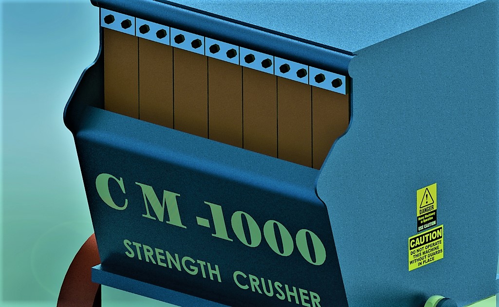 塑料破碎机（重型）【彩红网3D模型-caired.com】