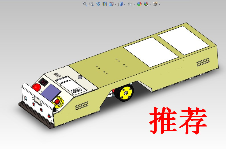 12套 AGV自动导引运输车打包下载SW含特征