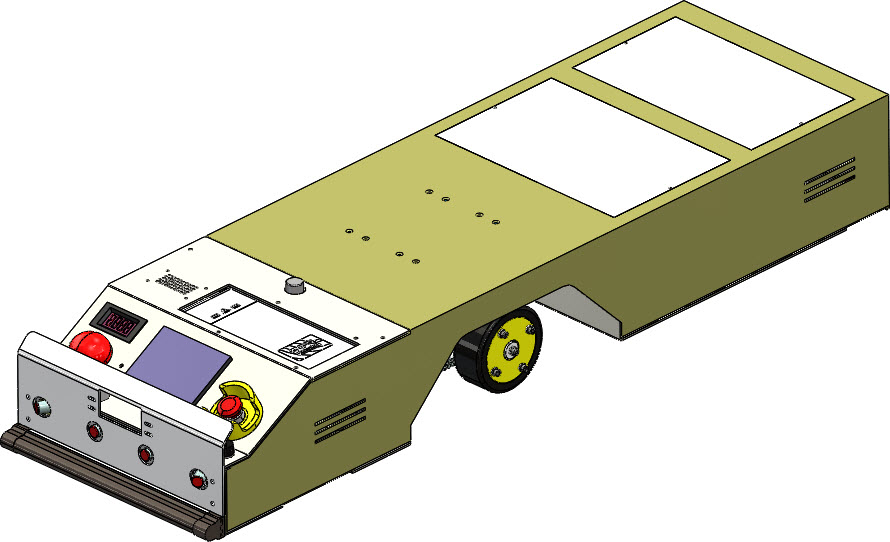 12套 AGV自动导引运输车打包下载SW含特征