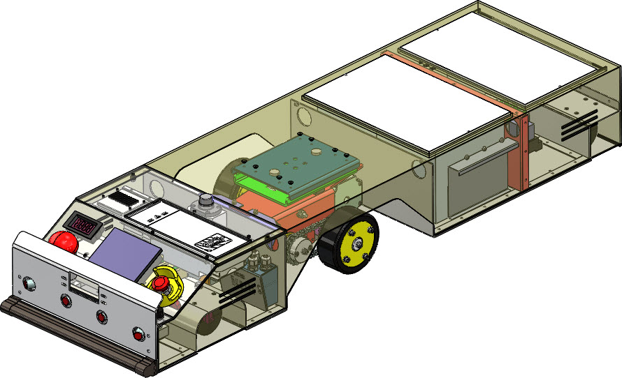 12套 AGV自动导引运输车打包下载SW含特征