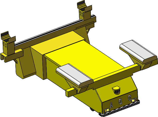 12套 AGV自动导引运输车打包下载SW含特征