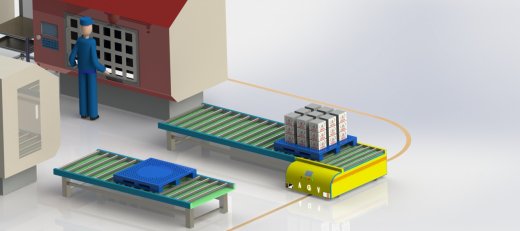12套 AGV自动导引运输车打包下载SW含特征缩略图