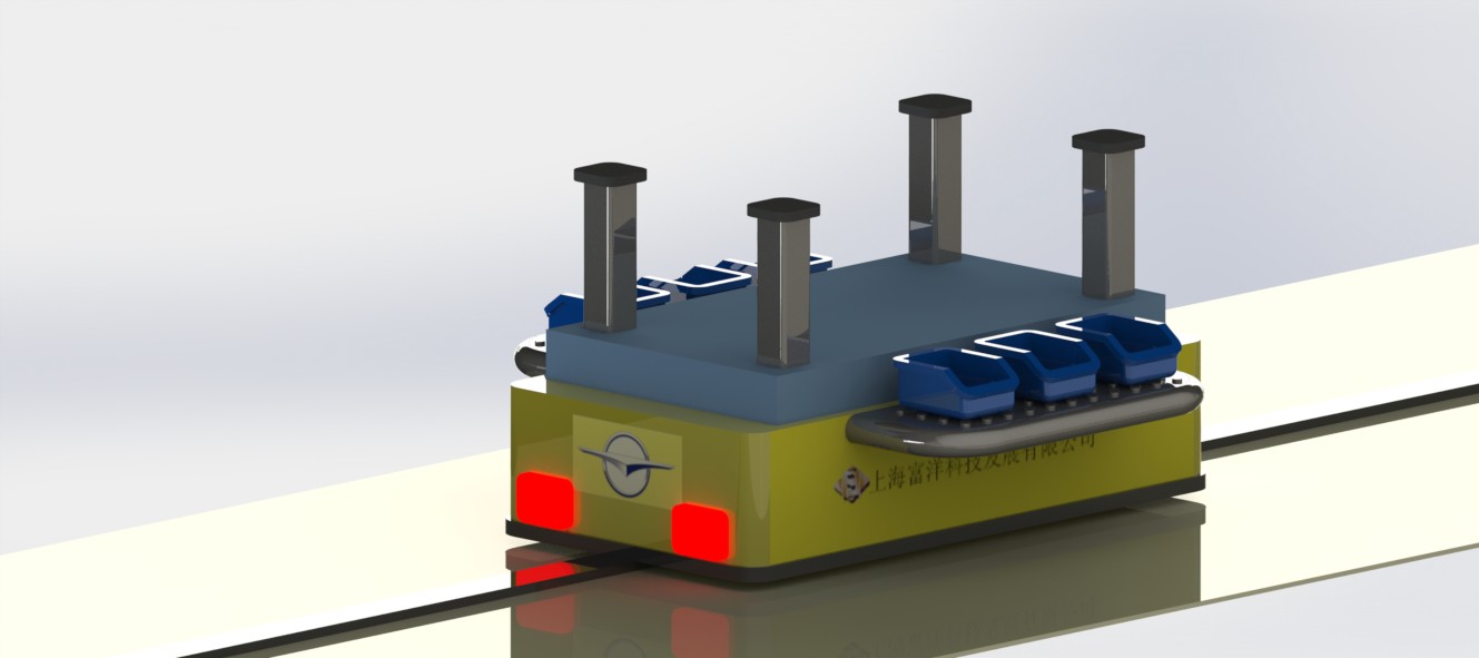 12套 AGV自动导引运输车打包下载SW含特征