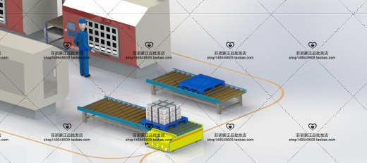 12套 AGV自动导引运输车打包下载SW含特征缩略图