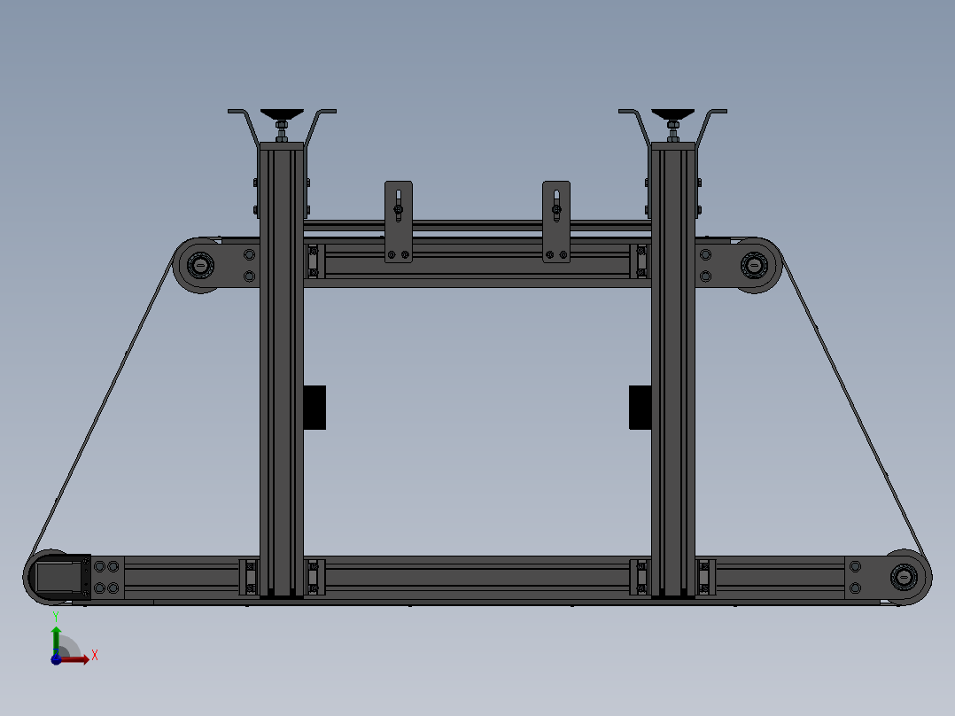 【E23】【STP】【转】皮带输送设备前视图