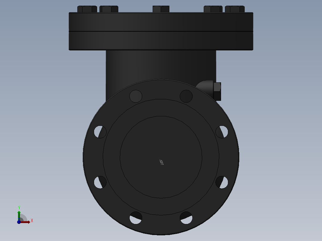 旋启式止回阀-304 DN50-DN300前视图