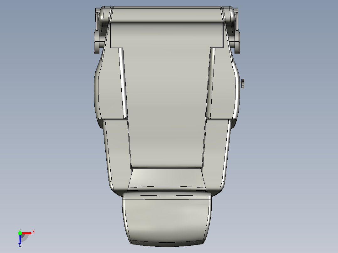 汽车座椅俯视图