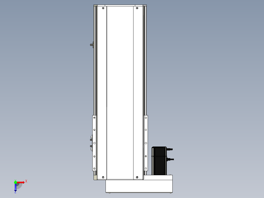 Toyo东佑达直线模组-ETH22-400-BL-400W俯视图