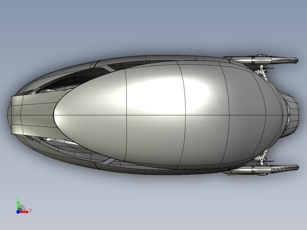 电动汽车设备（创新设计）前视图