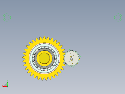 电动升降花盆架模型后视缩略图