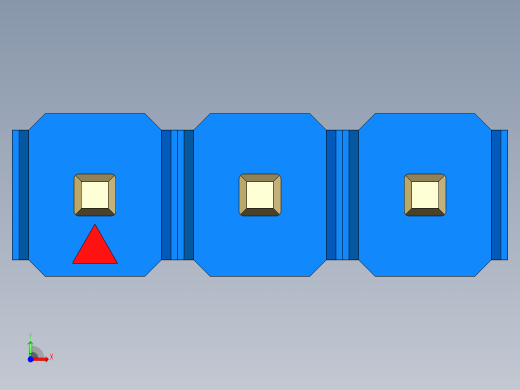 彩色公头100mil（2.54mm）系列-DS1021_blue_1x03p_100mil_Type19_rev1.0前视缩略图