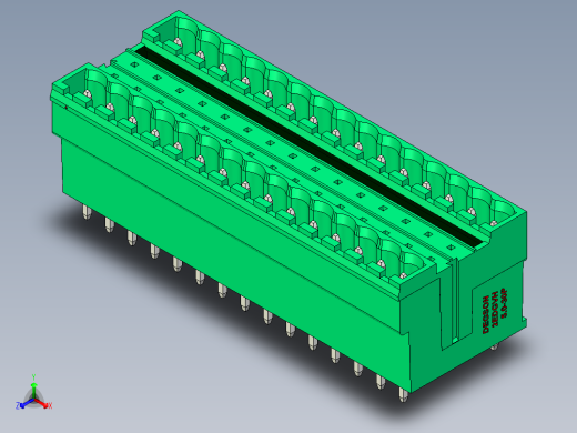 DEGSON 2EDG 系列 5.0mm 可插拔接线端子组-2EDGVH-5.0-30P-14-00AH