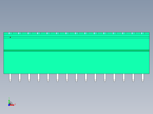 DEGSON 2EDG 系列 5.0mm 可插拔接线端子组-2EDGVH-5.0-30P-14-00AH前视缩略图