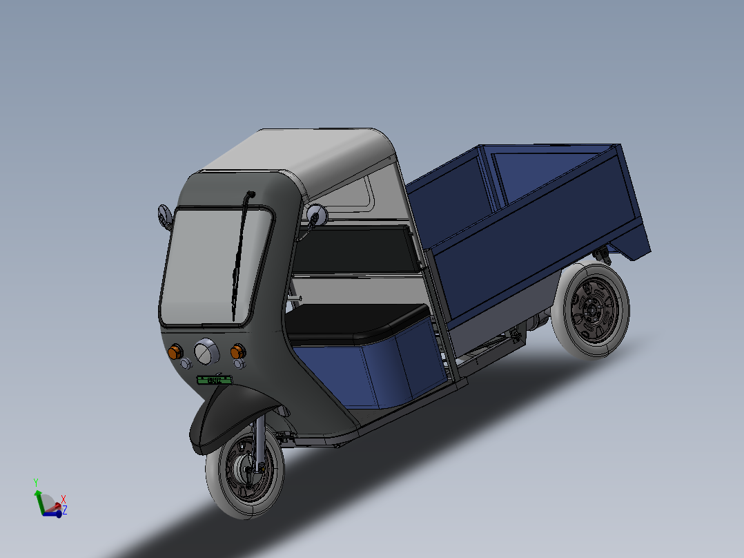 电动三轮车设计