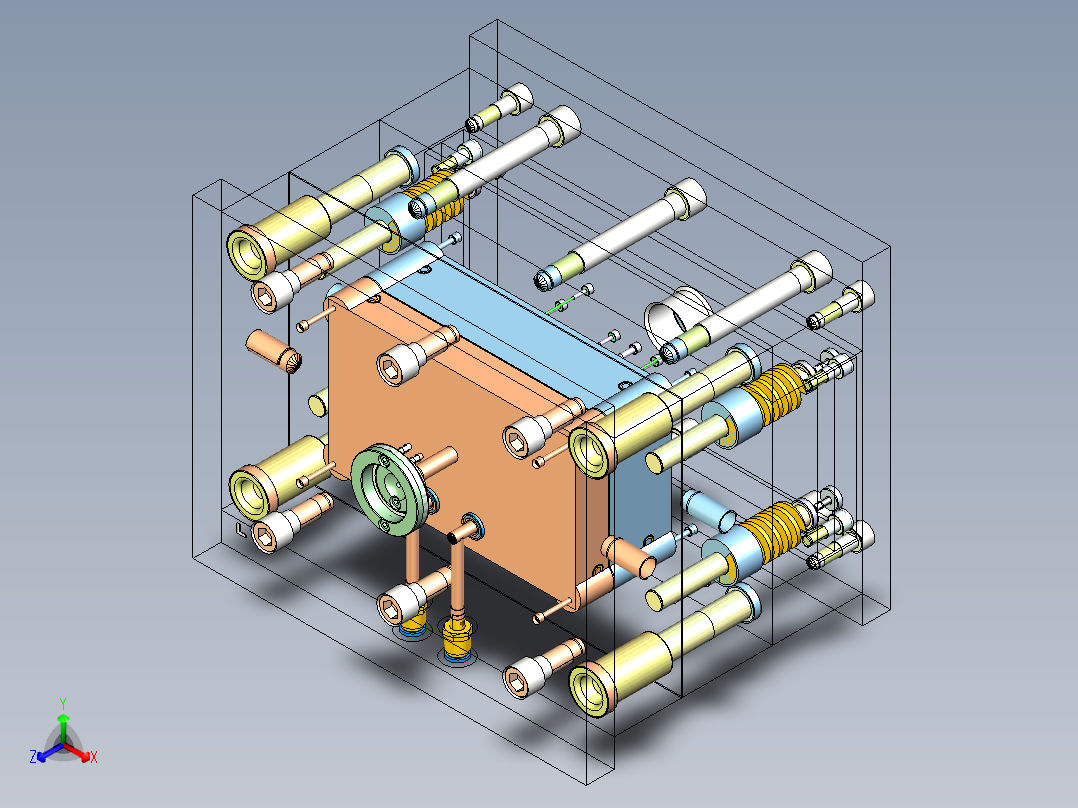 汽车灯碗模具设计