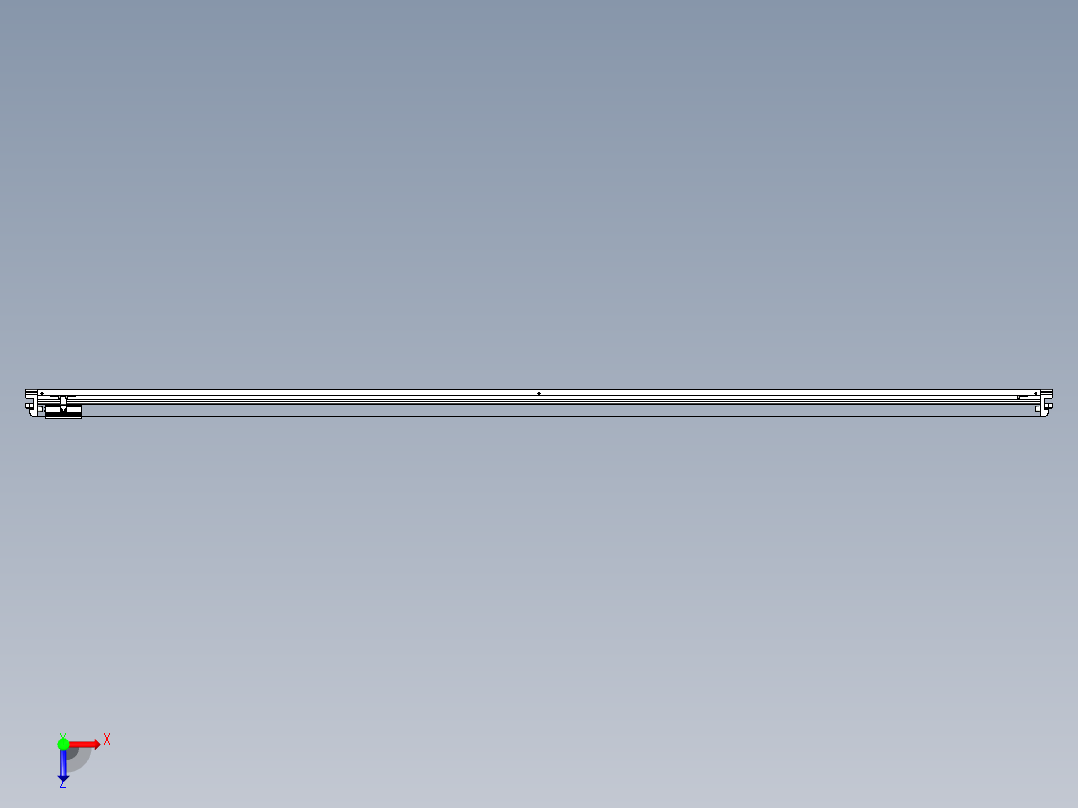 威洛博VL系列3d模型模组VL17E1Y-S2900俯视图