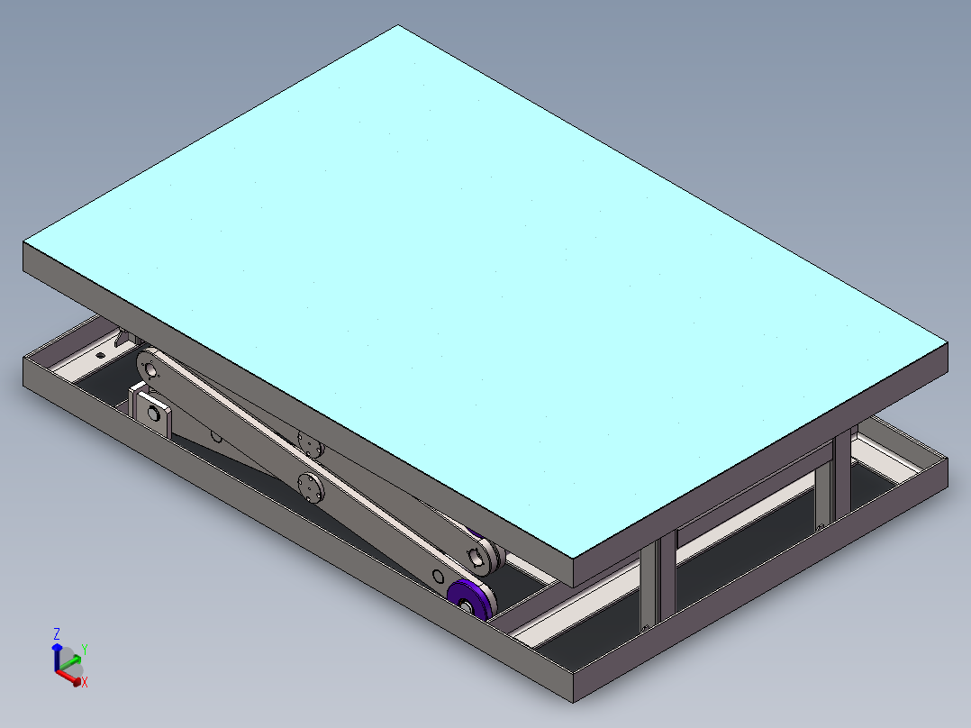 液压升降平台1464138===50正等轴测图